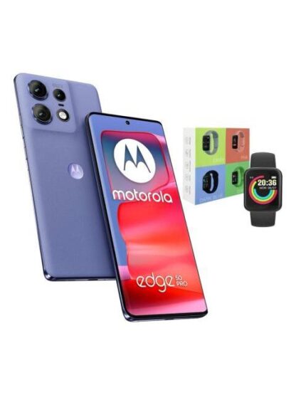 MOTOROLA FAMILIA EDGE 50 PRO DUAL 512GB 12RAM BLUE + WATCHMACARON