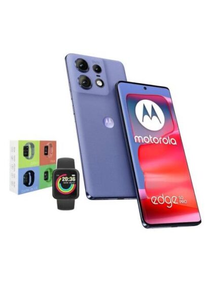 MOTOROLA FAMILIA EDGE 50 PRO DUAL 512GB 12RAM BLUE + WATCHMACARON - Image 2