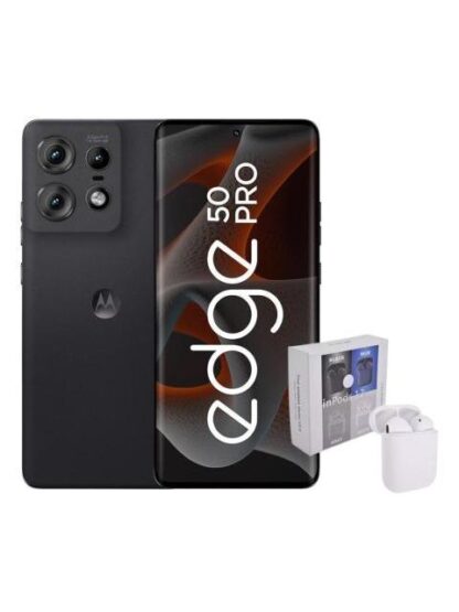 MOTOROLA MOTO EDGE 50 PRO DUAL 512GB 12RAM BLACK + AIR PODS GENERICOS - Image 3