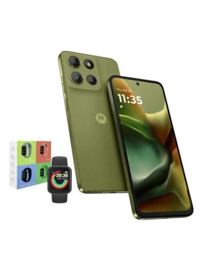 MOTOROLA MOTO G15 128GB 4GB RAM VERDE + WATCH MACARON - Image 2