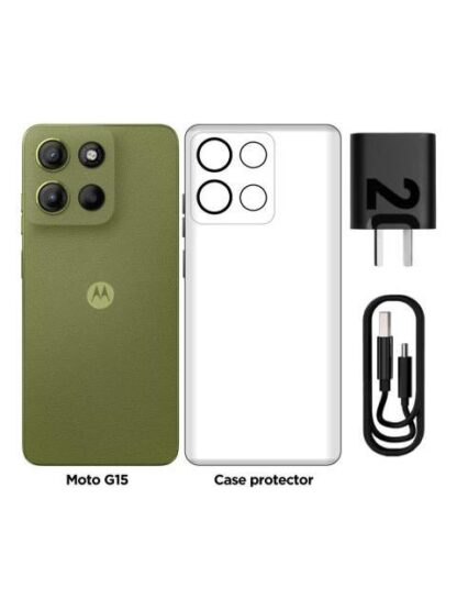 MOTOROLA MOTO G15 256GB 4GB RAM VERDE - Image 4