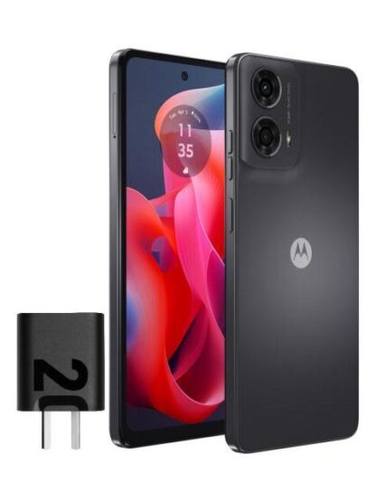 MOTOROLA MOTO G24 4GB + 128 GB MATTE CHARCOAL