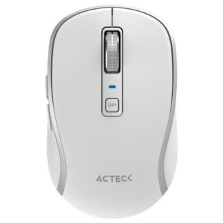 MOUSE ACTECK OPTIMIZE TRIP PRO MI580 INALAMBRICO OPTICO 1.600DPI RF INALAMBRICO-BLUETOOTH BLANCO