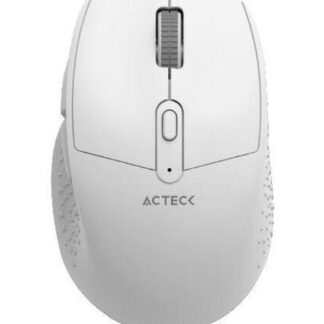 MOUSE ERGONOMICO ACTECK OPTICO OPTIMIZE ERGO MI680 INALAMBRICO USB-A 1600DPI BLANCO