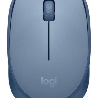 MOUSE ERGONOMICO LOGITECH OPTICO M170 INALAMBRICO USB 1000DPI AZUL