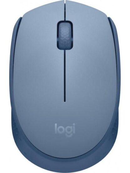 MOUSE ERGONOMICO LOGITECH OPTICO M170 INALAMBRICO USB 1000DPI AZUL