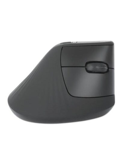 MOUSE ERGONOMICO MANHATTAN 190336 INALAMBRICO OPTICO 1.600DPI RF INALAMBRICO NEGRO - Image 4