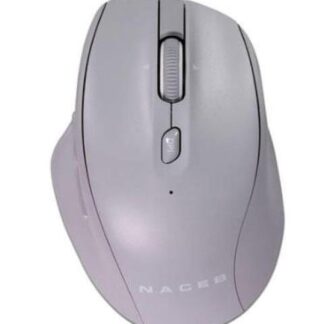 MOUSE ERGONOMICO NACEB NA-0139G INALAMBRICO OPTICO 1.600DPI BLUETOOTH-USB-A GRIS