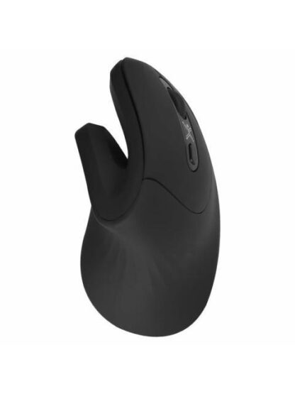 MOUSE ERGONOMICO PERFECT CHOICE OPTICO SNOUSE INALAMBRICO USB 3200DPI NEGRO