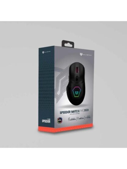 MOUSE GAMER BALAM RUSH OPTICO SPEEDER MATCH MG959 ALAMBRICO USB 10.000DPI NEGRO - Image 5