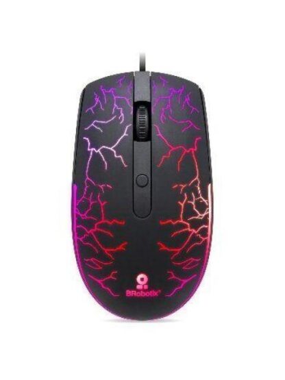 MOUSE GAMER BROBOTIX OPTICO STORM ALAMBRICO USB 1600DPI NEGRO-RGB 263946 - Image 2