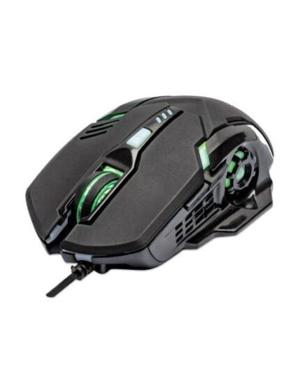 MOUSE GAMER ERGONOMICO MANHATTAN OPTICO ALAMBRICO USB 3200DPI NEGRO - Image 5