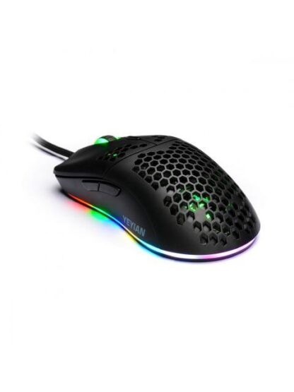 MOUSE GAMER ERGONOMICO YEYIAN OPTICO LINKS ALAMBRICO USB 7200DPI NEGRO - Image 2