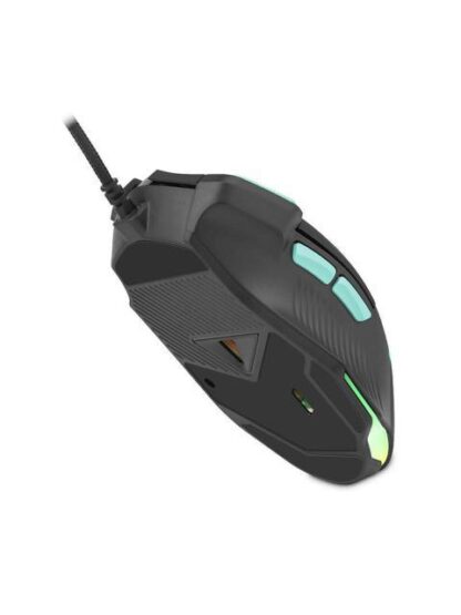 MOUSE GAMER GETTTECH GPM-RGBWR-G1-BK ALAMBRICO USB 7200DPI NEGRO - Image 3