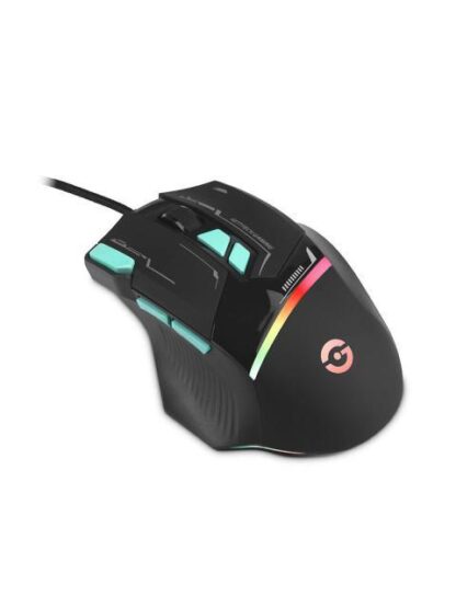 MOUSE GAMER GETTTECH GPM-RGBWR-G1-BK ALAMBRICO USB 7200DPI NEGRO - Image 4