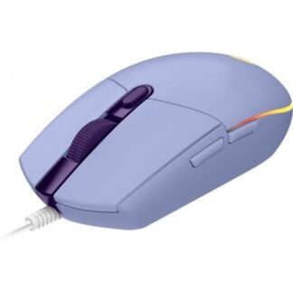 MOUSE GAMER LOGITECH OPTICO G203 LIGHTSYNC ALAMBRICO USB 8000DPI LILA