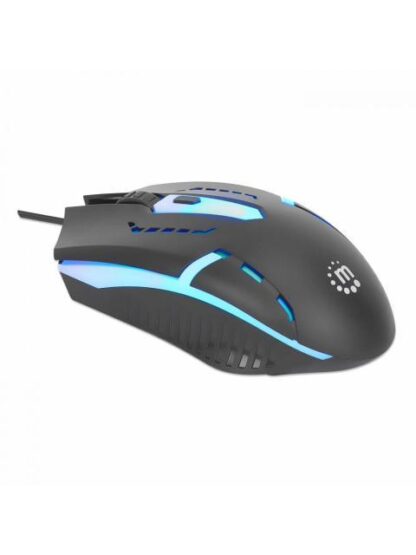 MOUSE GAMER MANHATTAN OPTICO 190206 ALAMBRICO USB-A 1500DPI NEGRO - Image 2