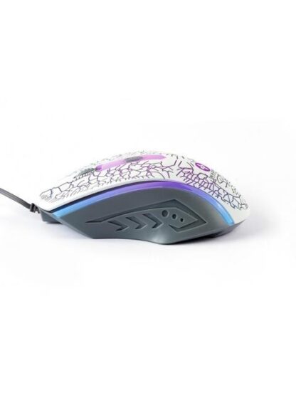 MOUSE GAMER NACEB OPTICO NA-592BL ALAMBRICO USB 1200DPI BLANCO - Image 2