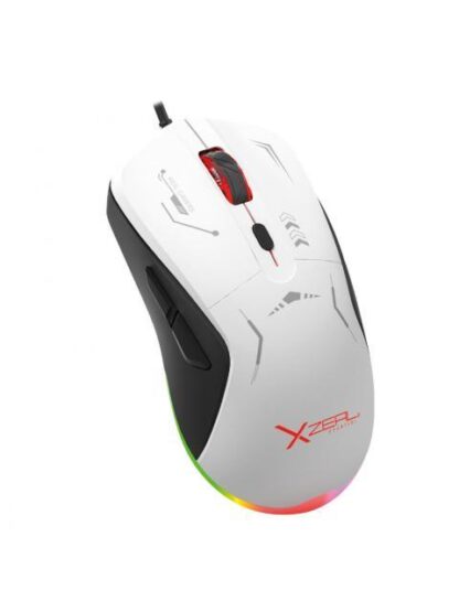 MOUSE GAMER XZEAL OPTICO STARTER ALAMBRICO USB 7200DPI BLANCO - Image 2
