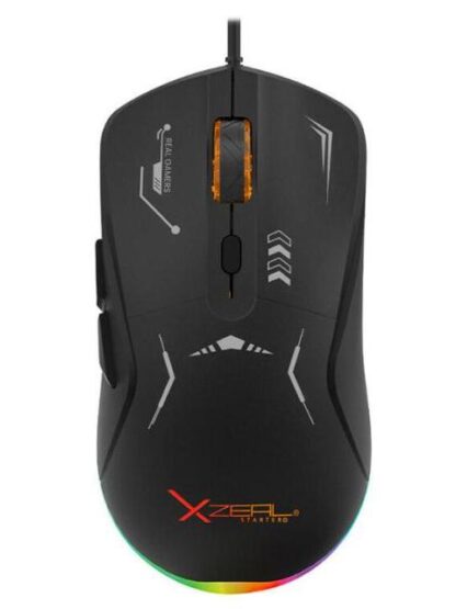 MOUSE GAMER XZEAL OPTICO STARTER ALAMBRICO USB 7200DPI NEGRO