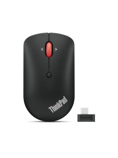 MOUSE LENOVO OPTICO THINKPAD ESSENTIAL INALAMBRICO USB-C 2400DPI NEGRO - Image 2
