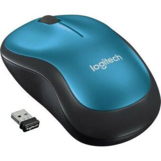 MOUSE LOGITECH M185 AZUL INALAMBRICO USB (910-003636)