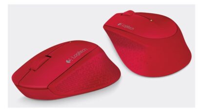 MOUSE LOGITECH OPTICO M280 INALAMBRICO 1000DPI USB ROJO - Image 2