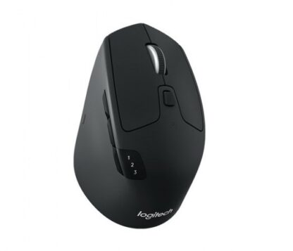 MOUSE ERGONOMICO LOGITECH OPTICO M720 TRIATHLON BLUETOOTH USB 1000DPI NEGRO - Image 2