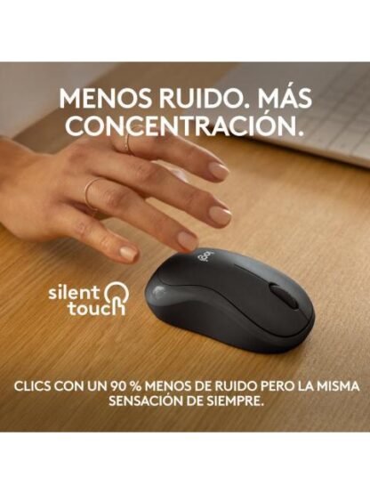 MOUSE LOGITECH OPTICO M240 SILENT INALAMBRICO BLUETOOTH 4000DPI GRAFITO - Image 3