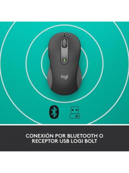 MOUSE LOGITECH OPTICO SIGNATURE M650 GRANDE INALAMBRICO USB GRAFITO - Image 9