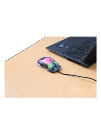 MOUSE MANHATTAN OPTICO 190381 INALAMBRICO USB-A 12800 DPI TRANSPARENTE - Image 2