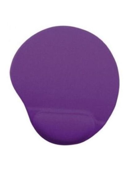 MOUSEPAD GAMER BROBOTIX CON DESCANSA MUNECAS DE GEL 20X23CM GROSOR 20MM MORADO - Image 3