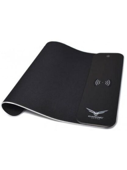 MOUSEPAD GAMER NACEB CON CARGA INALAMBRICA NA-0926 31X40CM GROSOR 3MM NEGRO - Image 4