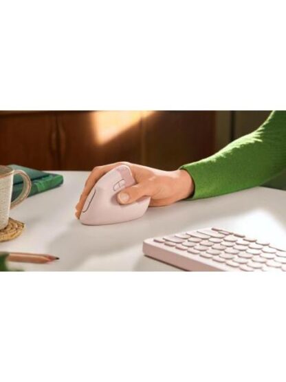 MOUSE VERTICAL ERGONOMICO LOGITECH OPTICO LIFT INALAMBRICO USB-A 1000DPI BLANCO - Image 7
