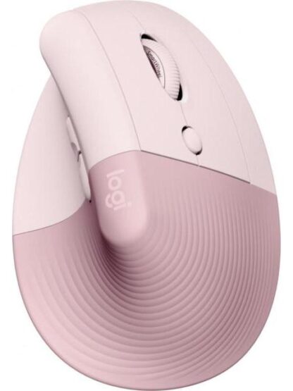 MOUSE VERTICAL ERGONOMICO LOGITECH OPTICO LIFT INALAMBRICO USB-A 1000DPI ROSA