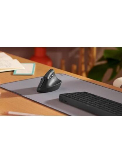 MOUSE VERTICAL ERGONOMICO LOGITECH OPTICO LIFT LEFT INALAMBRICO USB-A IZQUIERDO 1000DPI GRAFITO - Image 8