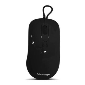 MOUSE ERGONOMICO VORAGO OPTICO MO-102 ALAMBRICO USB 1600DPI NEGRO
