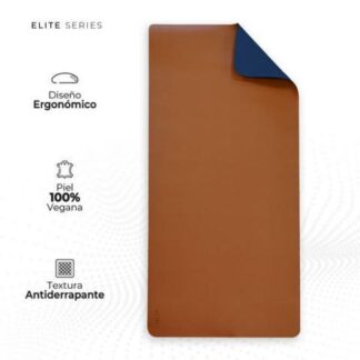 MOUSEPAD ACTECK VIBE LEATHER TP670 90X40CM AZUL-CAFE