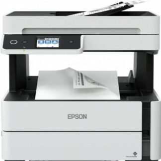 MULTIFUNCIONAL EPSON ECOTANK M3180 BLANCO Y NEGRO INYECCION TANQUE DE TINTA INALAMBRICO PRINT-SCAN-COPY-FAX