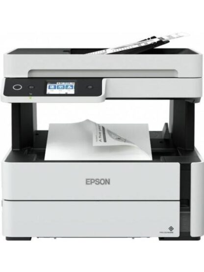 MULTIFUNCIONAL EPSON ECOTANK M3180 BLANCO Y NEGRO INYECCION TANQUE DE TINTA INALAMBRICO PRINT-SCAN-COPY-FAX