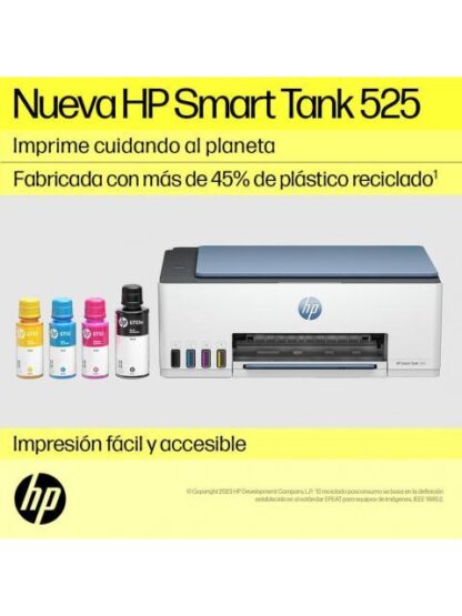 MULTIFUNCIONAL HP SMART TANK 525 1F3W3A 3 000 PAGINAS POR MES 12 PPM 4800 X 1200 DPI - Image 8