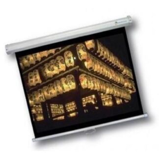 MULTIMEDIA SCREENS PANTALLA DE PROYECCION MANUAL MSC-178 100 BLANCO