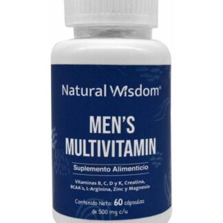 MULTIVITAMINICO HOMBRE 60 CAP NATURAL WISDOM
