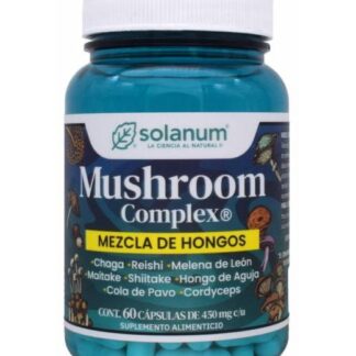 MUSHROOM COMPLEX 60 CAP SOLANUM TURQUESA