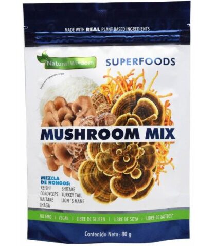 MUSHROOM MIX 80 G NATURAL WISDOM