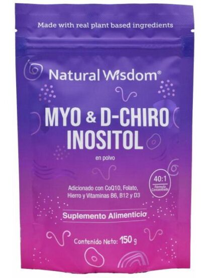 MYO D CHIRO INOSITOL 150 G NATURAL WISDOM