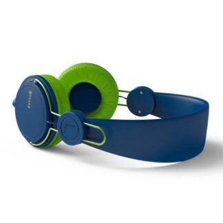 NACEB AUDIFONOS CON MICROFONO AIR ALAMBRICO 1.2 METROS 3.5MM AZUL-VERDE