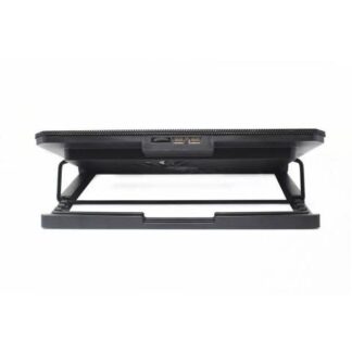 NACEB BASE ENFRIADORA NA-637 PARA LAPTOPS HASTA 17 CON 1 VENTILADOR NEGRO