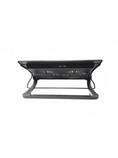 NACEB BASE ENFRIADORA PARA LAPTOP CON 2 VENTILADORES DE 1200RPM NEGRO - Image 2