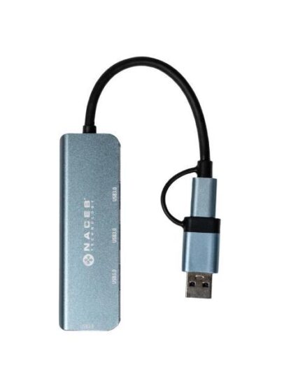 NACEB HUB USB-A - USB-A 3.0 USB-C 5 GBIT-S - Image 2